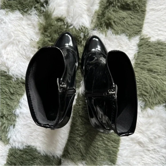 Nasty Gal Patent Booties - Picture 6 of 10